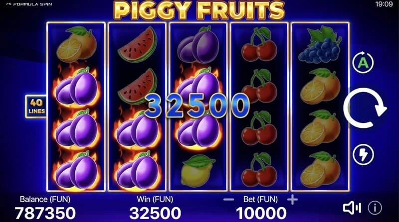Piggy Fruits – комбинација на прасиња-касички и знаци на овошје
